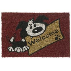 Kokosmatte Welcome Dog Fußabtreter