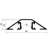 Alu-Kabelbrücken für Lagerhallen